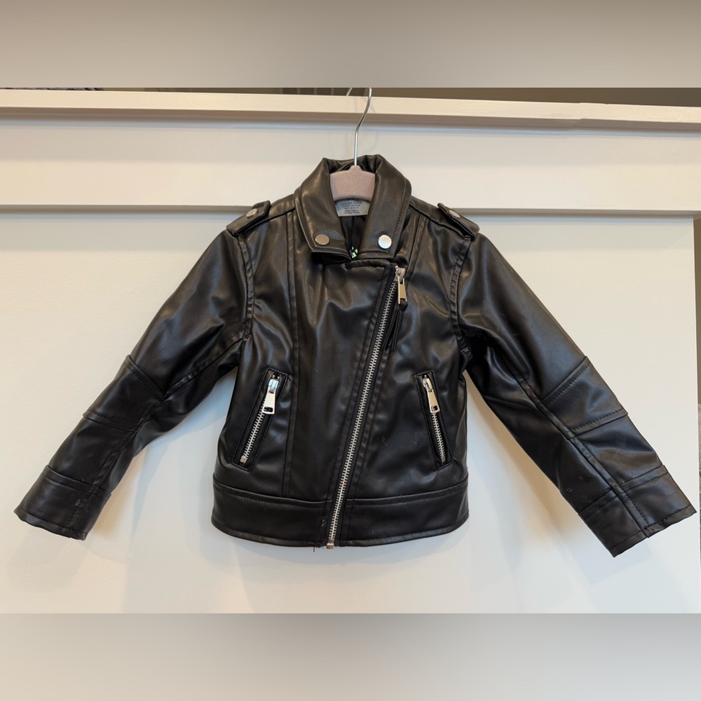 Toddler Faux Leather Jacket - H&M Brand, 2T